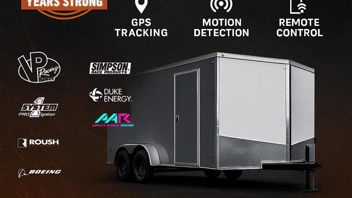 Trailer-Alarms.com Continues Its 20-Year Celebration with Best-Selling G2 System, Custom Solutions, and Support from Racer Ashley Afdahl