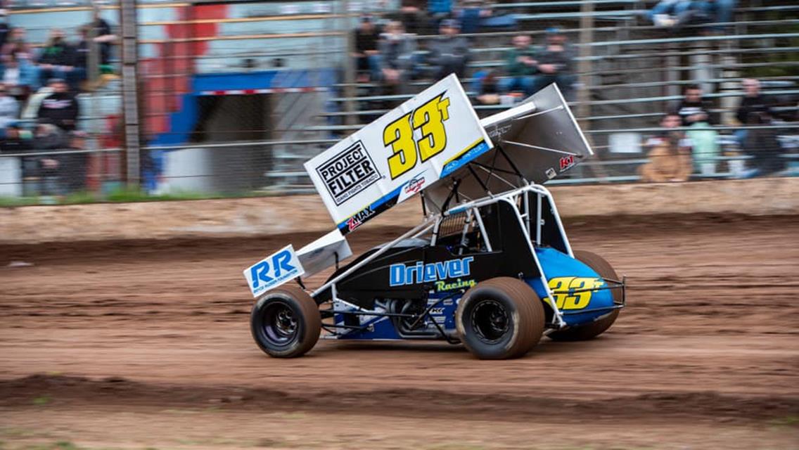 Driever Improves Throughout First Career ASCS National Tour Starts