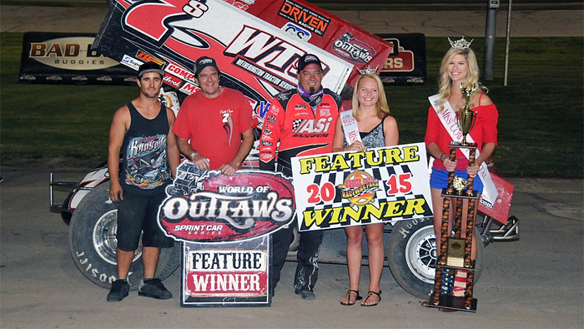 Sides Earns First World of Outlaws Victory Since 2012 at Dodge City