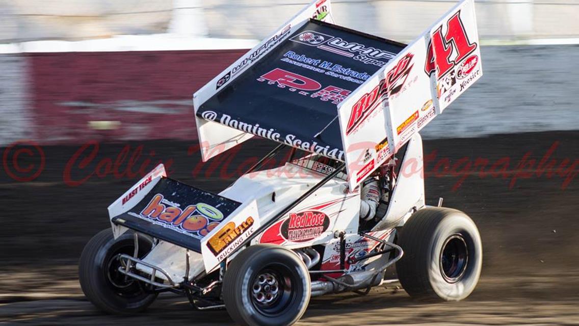 Scelzi Rallies from 17th to Fourth-Place Finish at Placerville Speedway