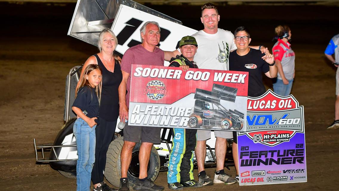 Flud, Hinton, Nunley, and Gile Collect NOW600 National Creek County Wins
