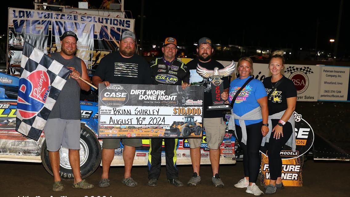 Maquoketa Speedway (Maquoketa, IA) – World of Outlaws – Hawkeye 100 – August 16th-17th, 2024. (Mike Ruefer Photos)