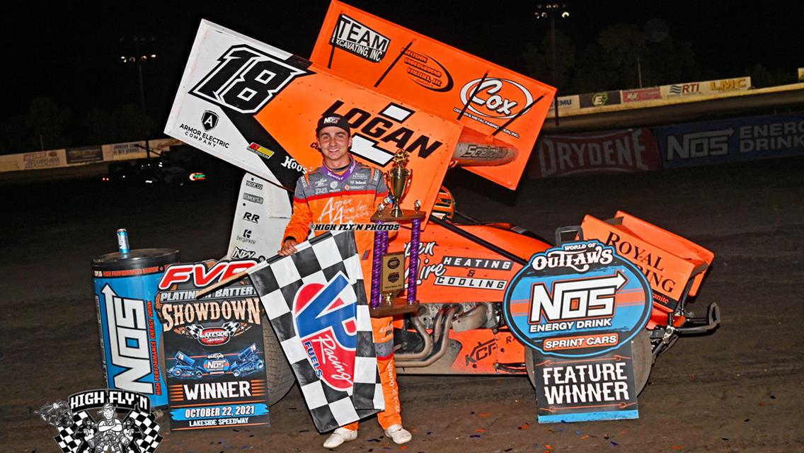 Gio Scelzi emerges victorious at Lakeside Speedway