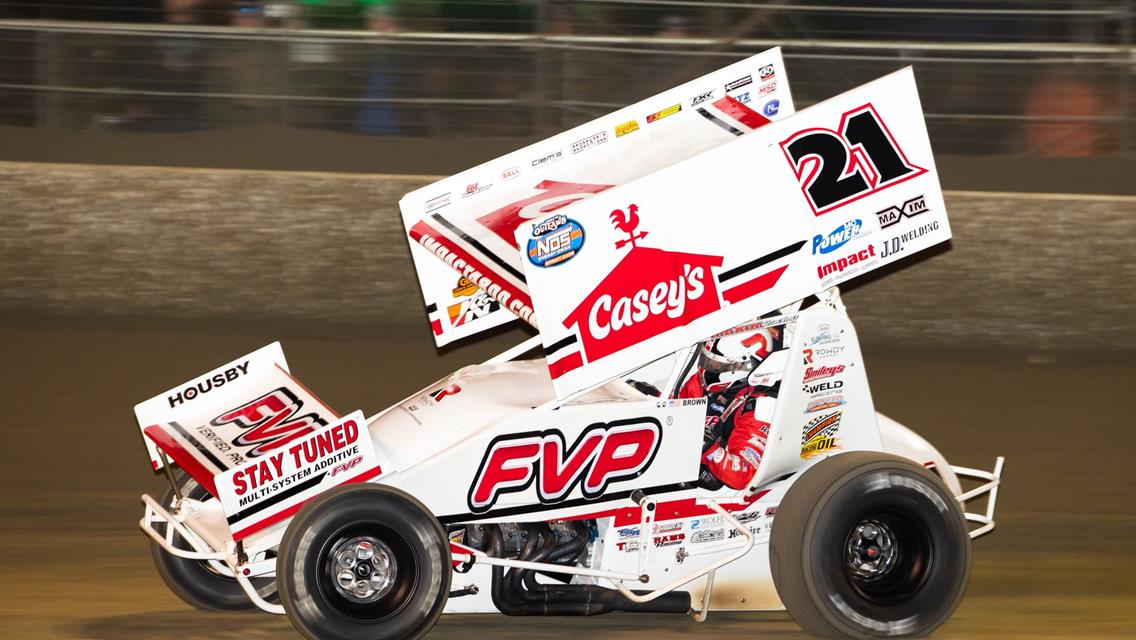 Brian Brown Optimistic Heading Into High-Banked Missouri Oval This Weekend