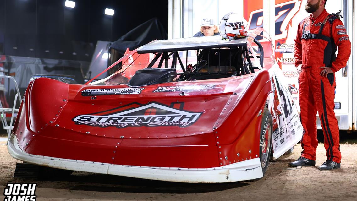 Volusia Speedway Park (De Leon Springs, FL) – World of Outlaw Late Model Series – DIRTcar Nationals – February 10th-15th, 2025. (Josh James Artwork)