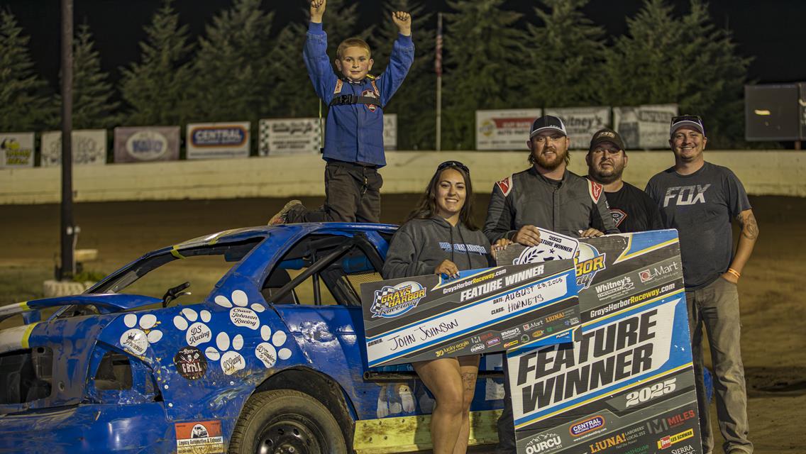 Kerrigan Doubles up plus Schnitzer,and Miller win at Grays Harbor Raceway