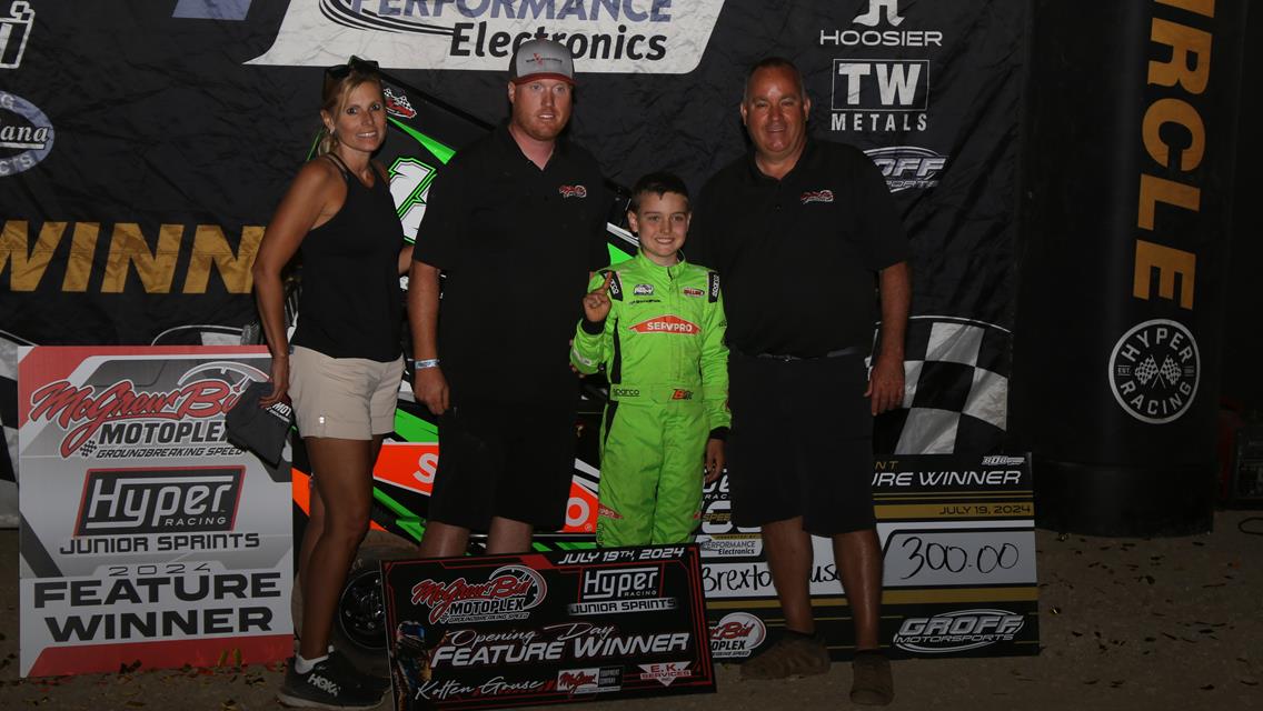 Brexton Busch-Hyper Junior Sprint Winner