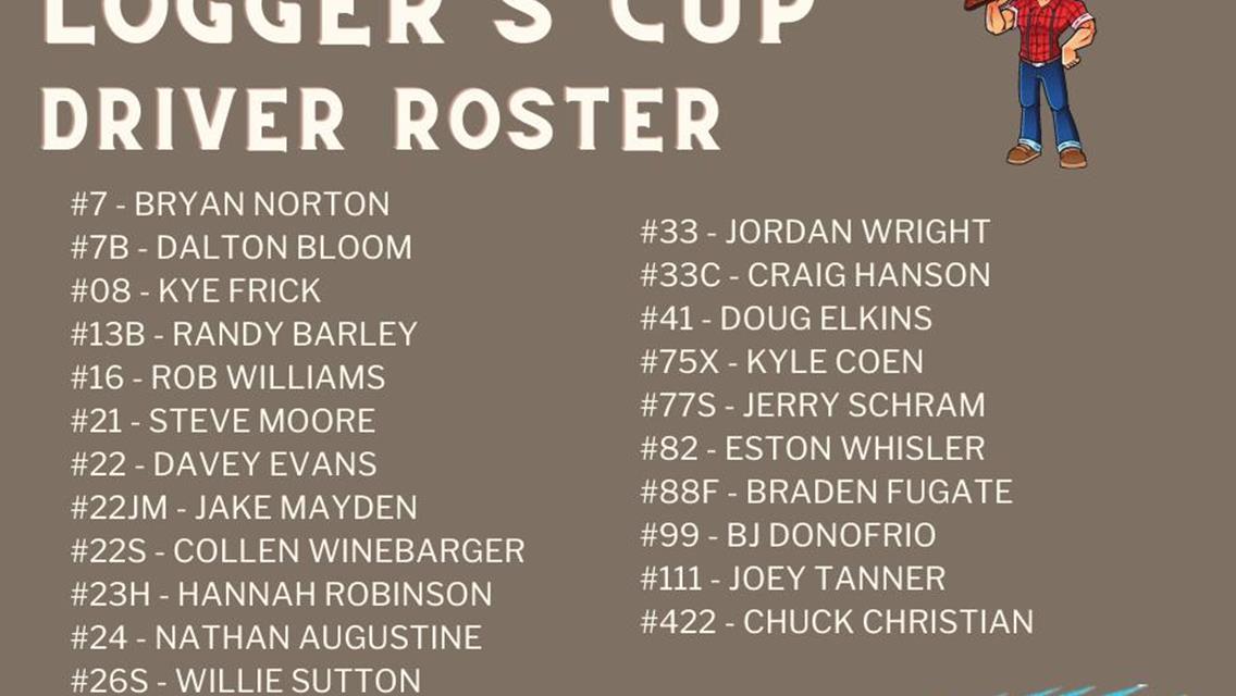 ENTRIES KEEP ROLLING IN FOR THE VIRGIL HANSON MEMORIAL LOGGER&#39;S CUP!!