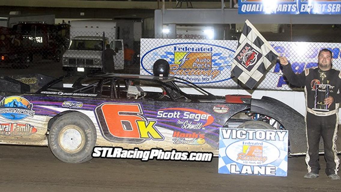 July 18th, 2015: Michael Kloos, Michael Long, Robbie Eilers, Troy Medley &amp; Joe Laws take wins at Federated Auto Parts Raceway at I-55!