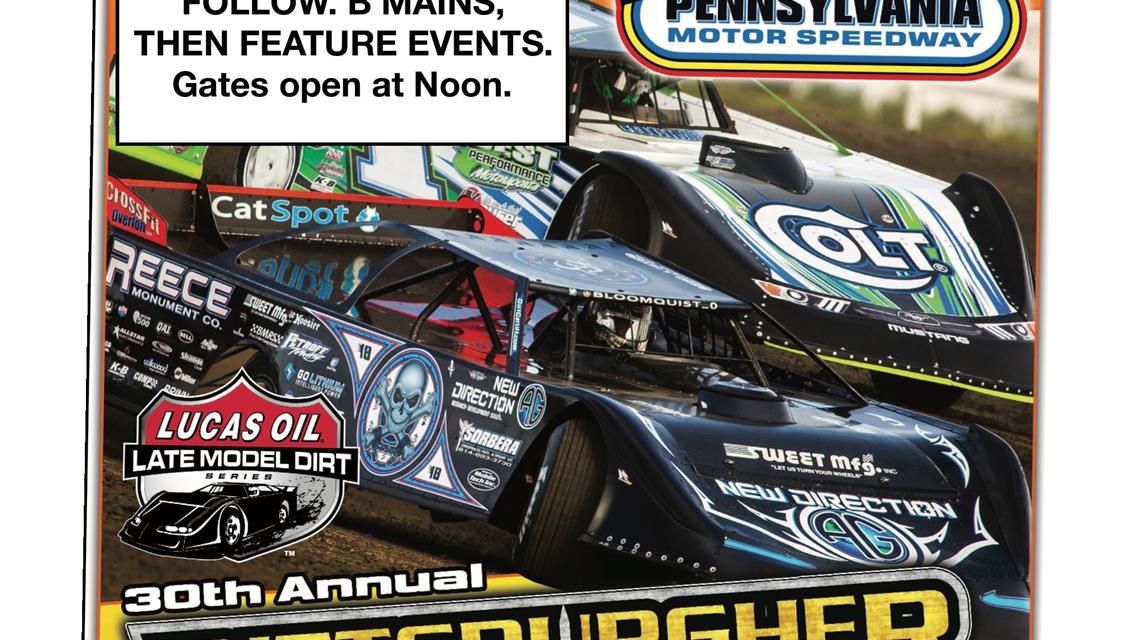 Pittsburgher 100 TODAY, Gates open at Noon, Hotlaps at 2PM, SEE REVISED SCHEDULE
