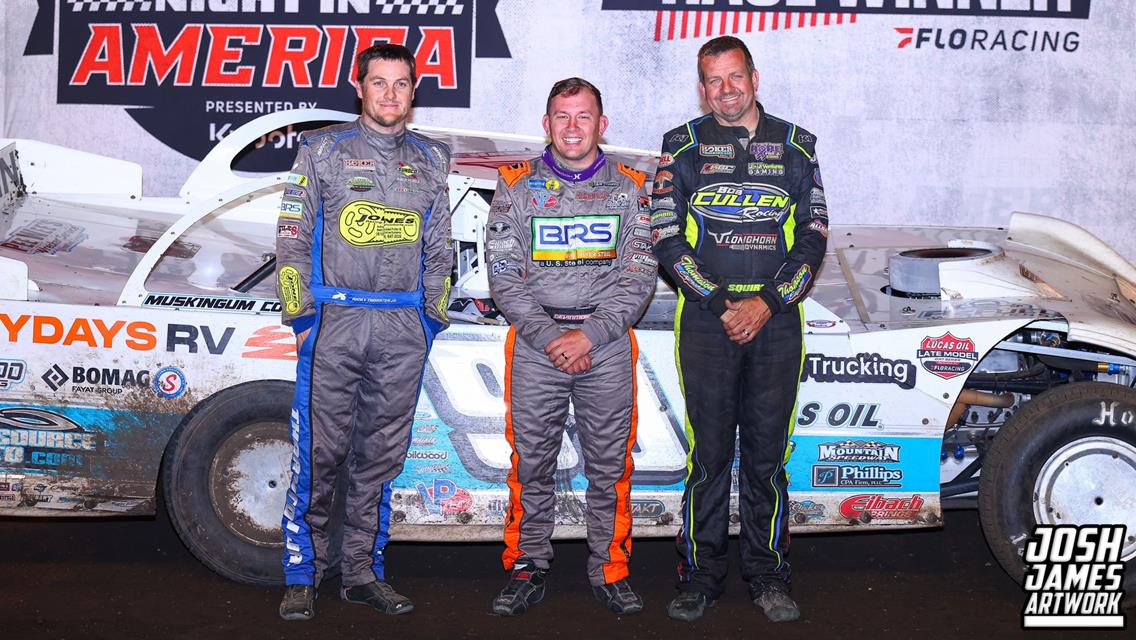 Lincoln Speedway (Lincoln, IL) – FloRacing Night in America – May 8th, 2025. (Josh James Artwork)