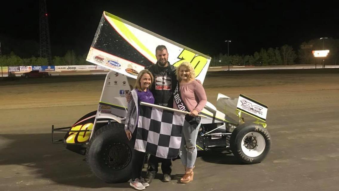 WAGNER CAPITALIZES ON CARBERRYâ€™S MISFORTUNE TO WIN THE MID-ATLANTIC 305 SPRINT FEATURE