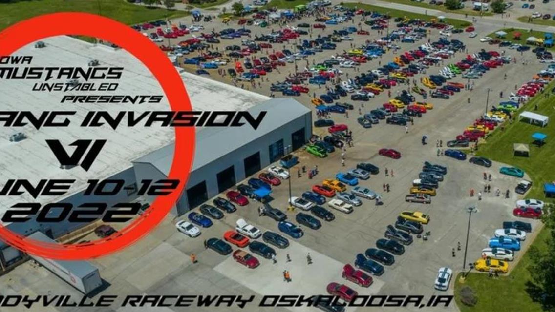 NEW FOR 2022: IMU STANG INVASION! June 10-12, 2022
