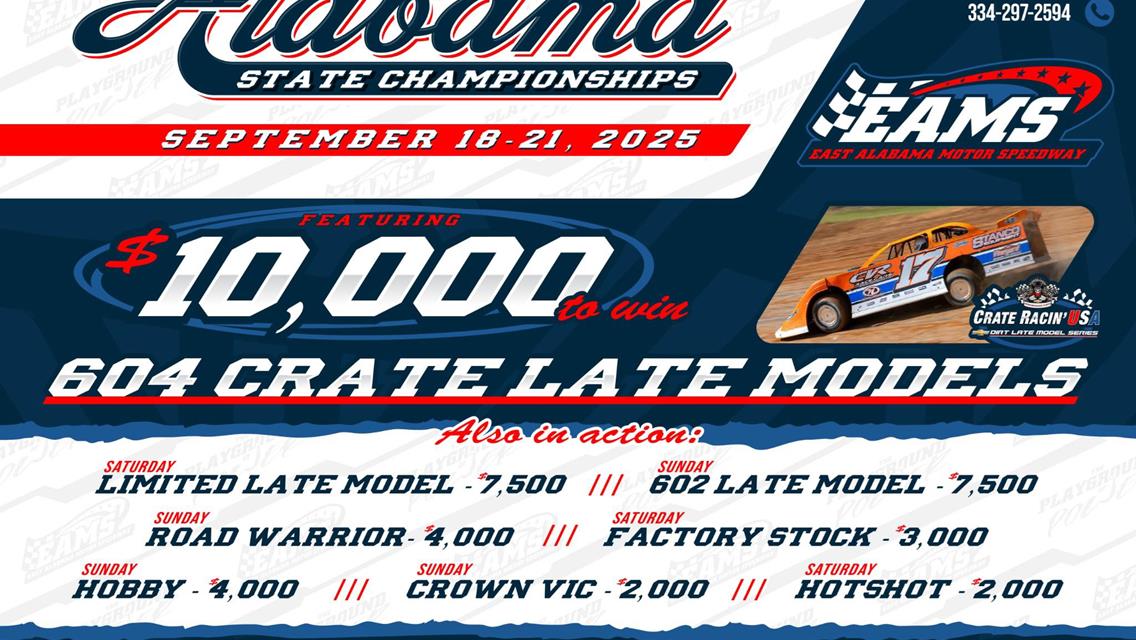53rd Annual Alabama State Championships Lineup Is Set