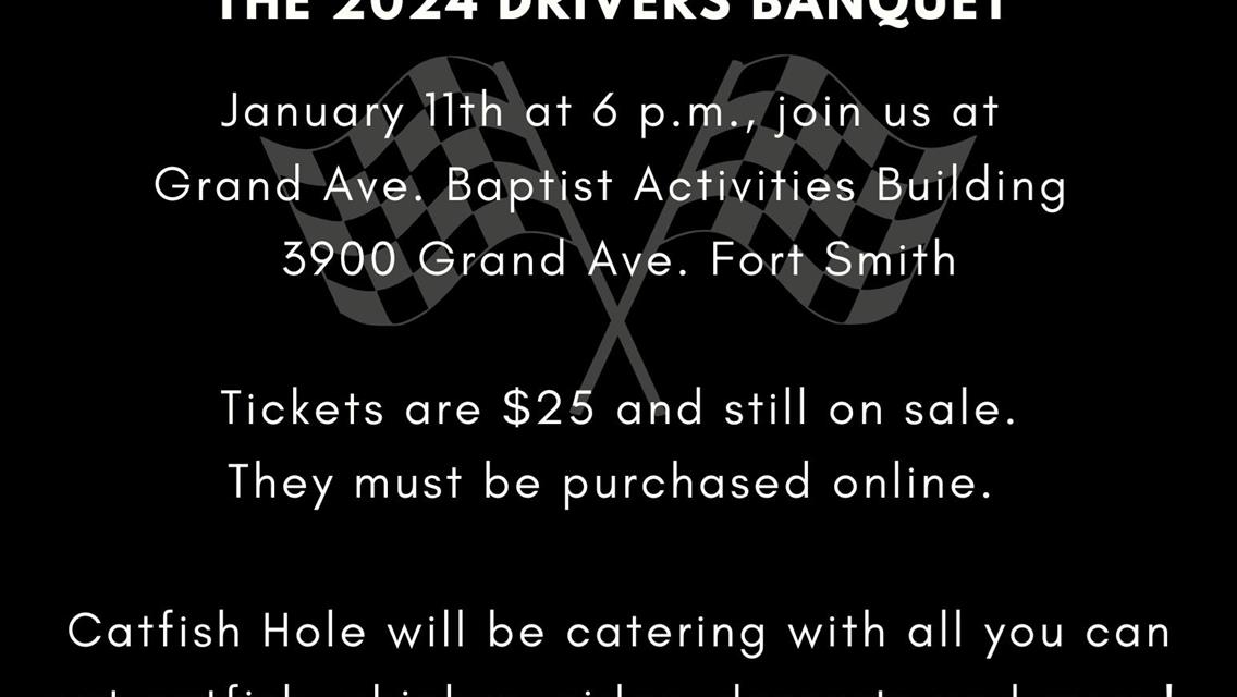 Tickets on Sale Now for Crawford County Speedway Banquet