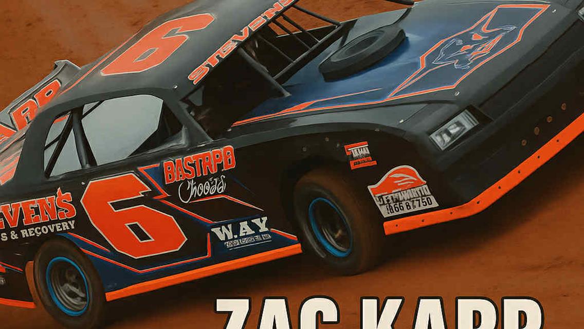 Zac Karr Sets New Track Record