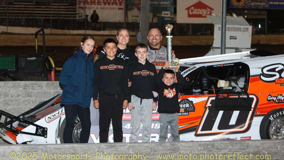 Mills, Logue, Avila, Butler, Zehm Week 2 Winners at Boone Speedway