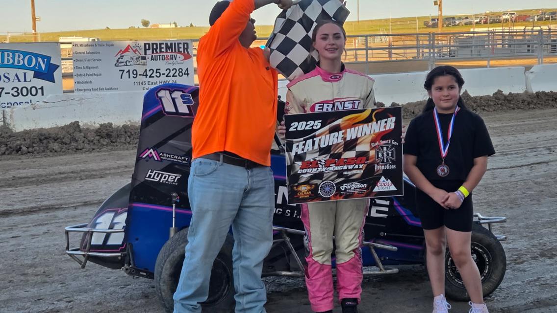 Shyla and Justin Ernst Earn NOW600 Mile High Regional Wins on Saturday at El Paso County Raceway!