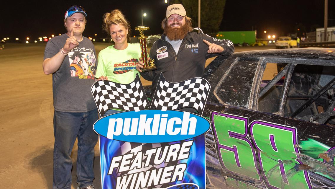 KASEMAN WINS FIRST DACOTAH SPEEDWAY VICTORY