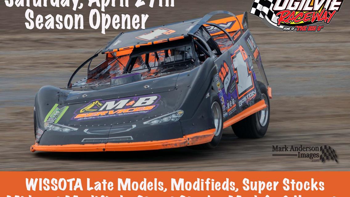16th Annual Season Opener moved to Saturday, April 27th