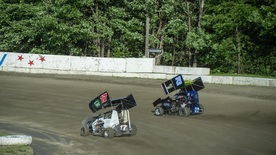 Granite State Micro Sprints Tear Up Legion Speedway!