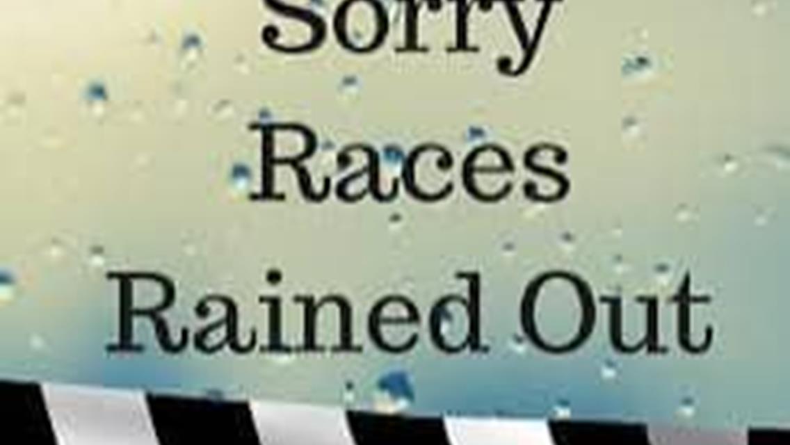 Races Cancelled for Sat 8/31, Still on for 9/1