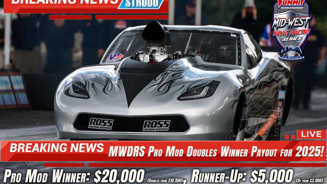 Marketing Partners make serious statement with Summit Racing Equipment Mid-West Drag Racing Series presented by J&amp;A Service for 2025