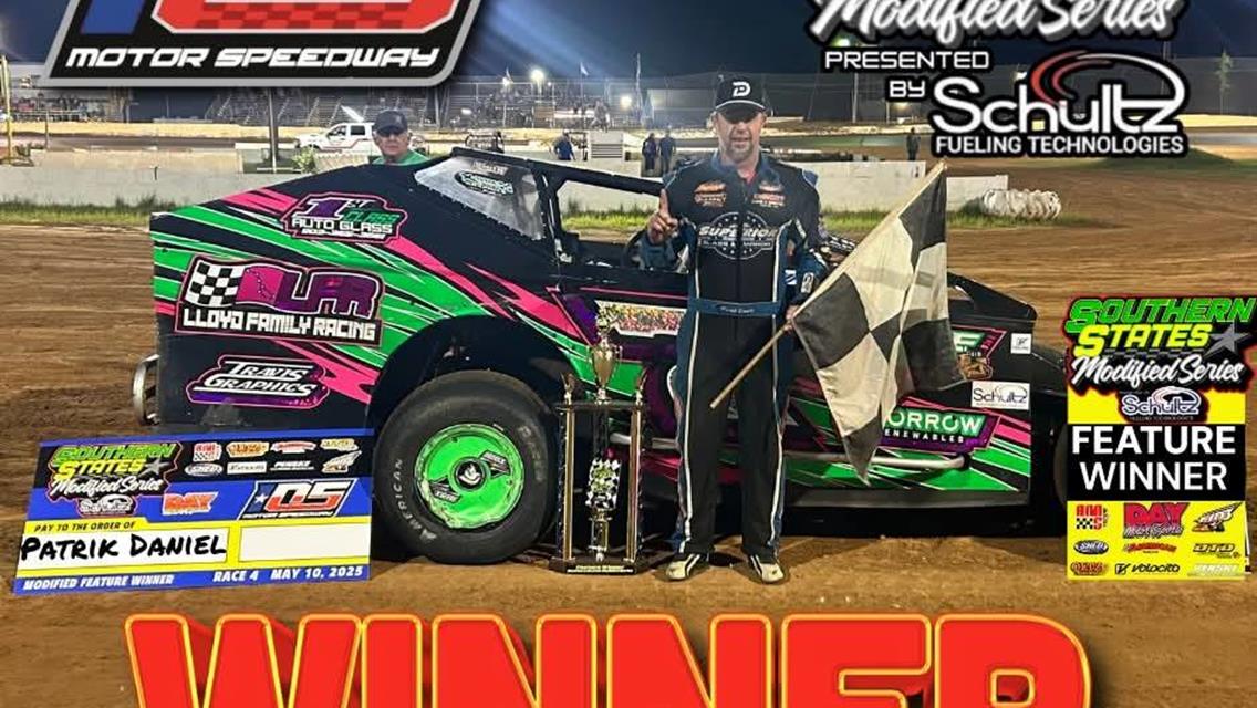 105 Motor Speedway (Cleveland, TX) – Southern States Modified Series – May 10th, 2025.