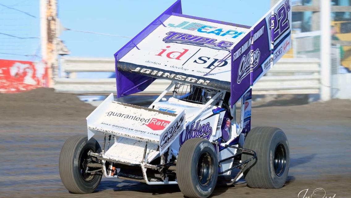Kaleb Johnson Competing in 410 and 360 Divisions Saturday During Knoxville Raceway Season Opener