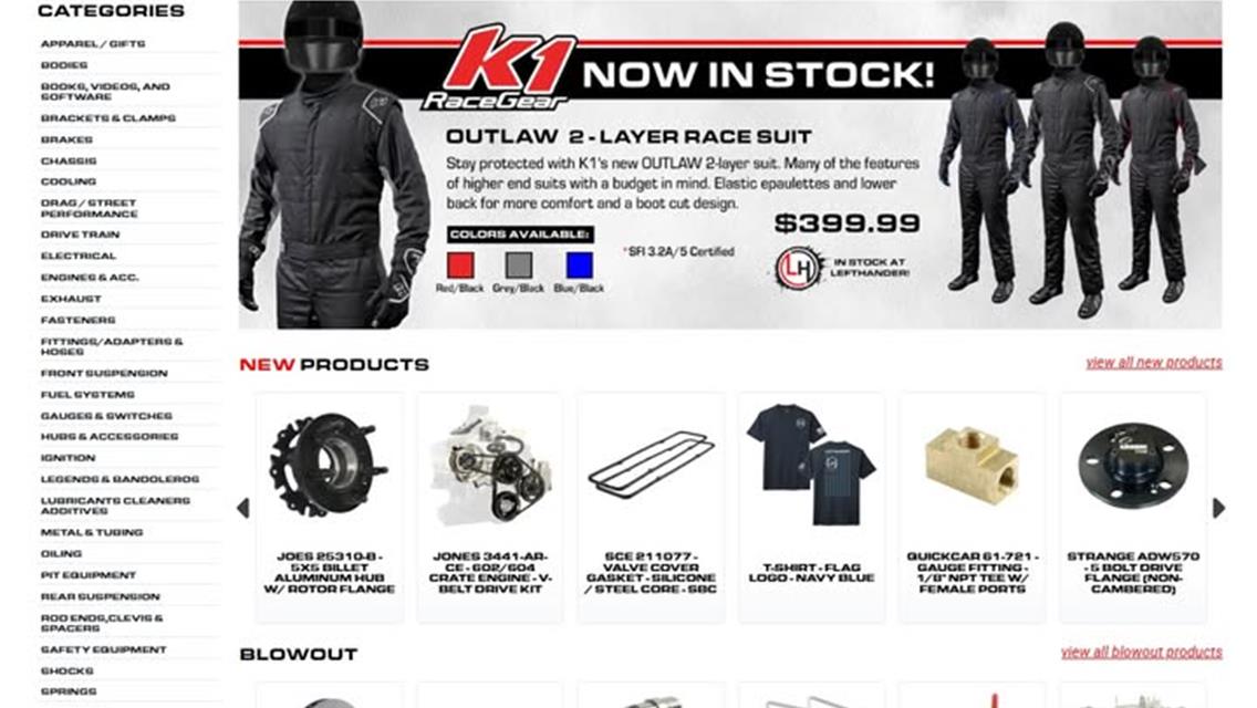Lefthander Performance Launches New Website