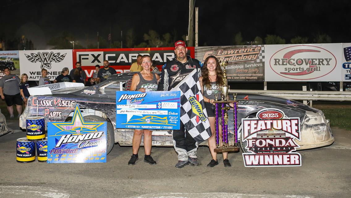 HORNING AND JOSLIN TAKE HONDO CLASSIC &amp; BOBCO MEMORIAL WINS AS THE PRO STOCKS TAKE CENTER STAGE AT FONDA