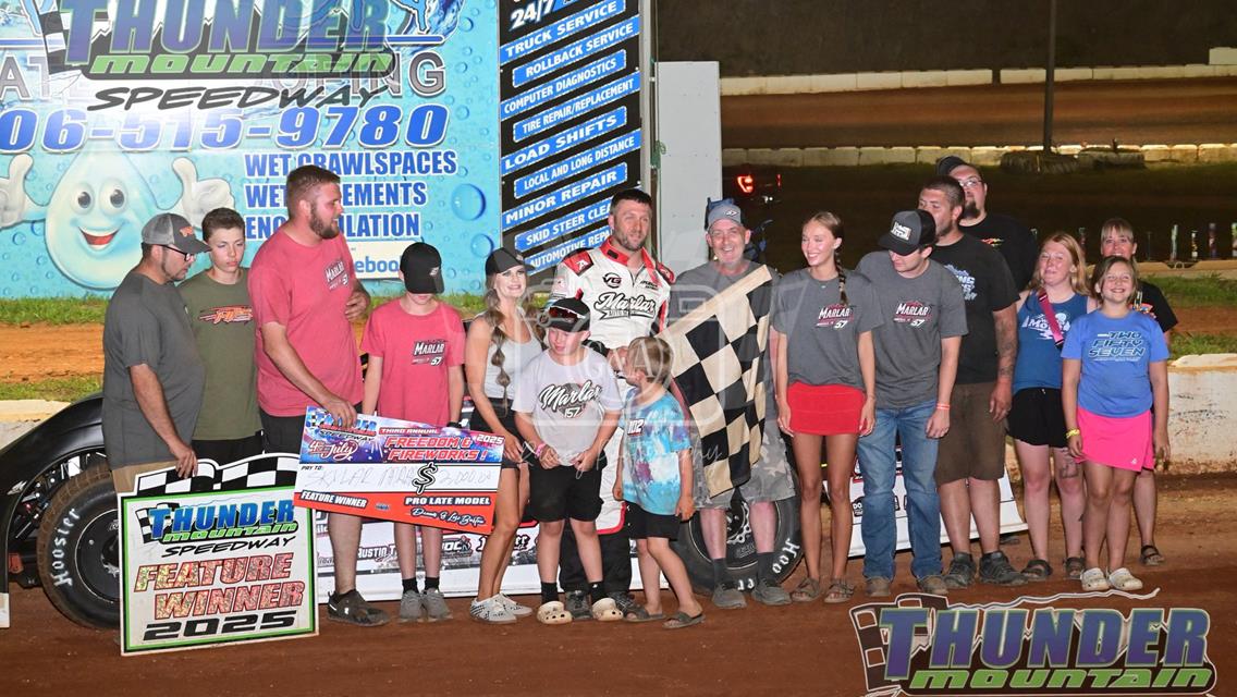 3rd Annual Freedom  &amp; Fireworks Presented by Pepsi - Results