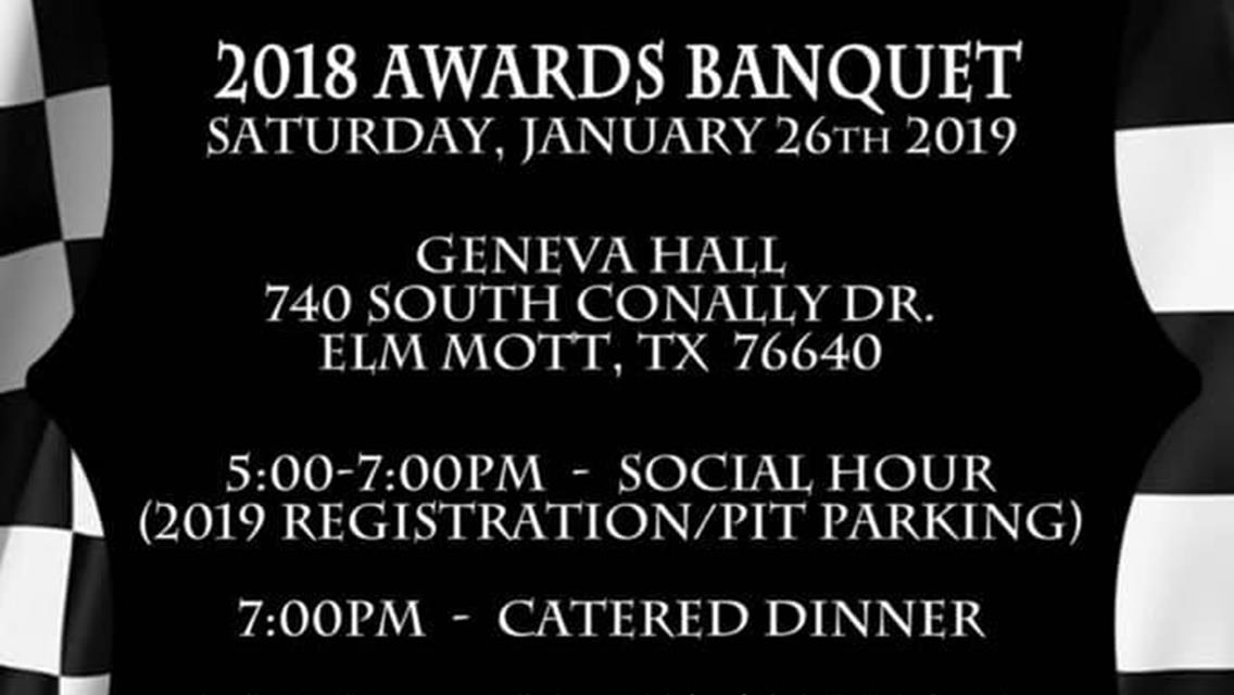 Annual Awards Banquet January 26, 2019 Geneva Hall