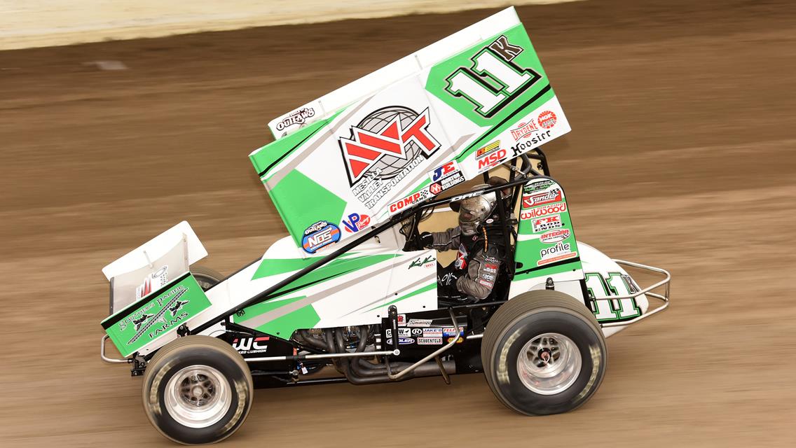 Kraig Kinser Captures Hard Charger Award During Eldora Opener