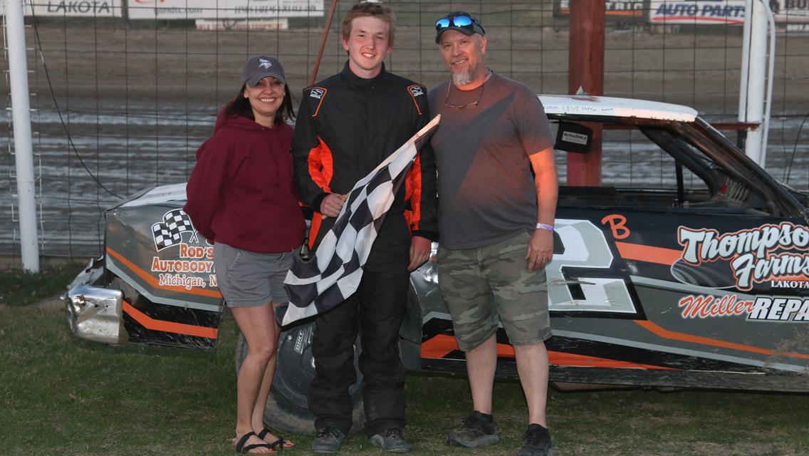 Tate Bullis takes home his 1st Feature Win