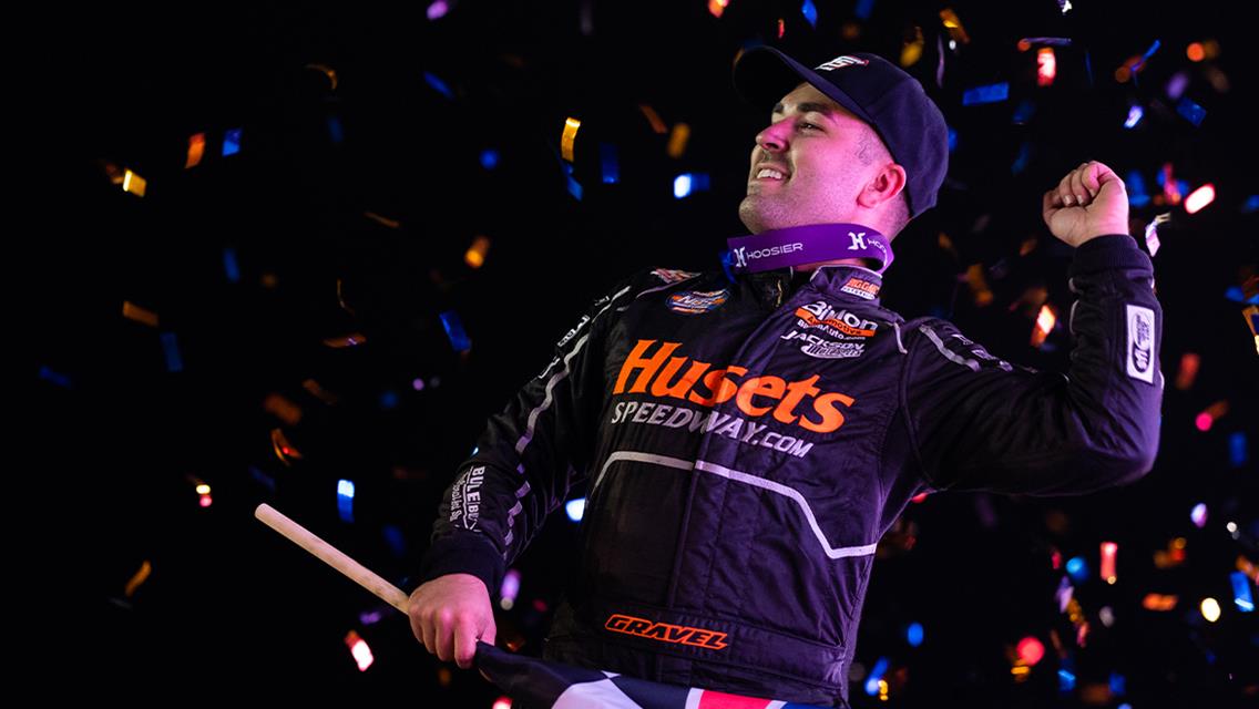 David Gravel Hunts Down McFadden for River Cities World of Outlaws Win