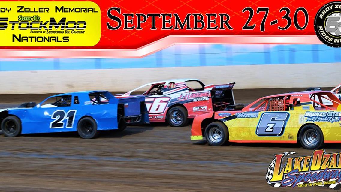 Andy Zeller Memorial – StockMod Nationals September 27-30 Registration Information