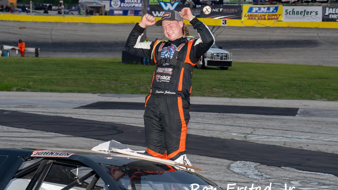 Johnson Captures First Win on Graduation Celebration Night