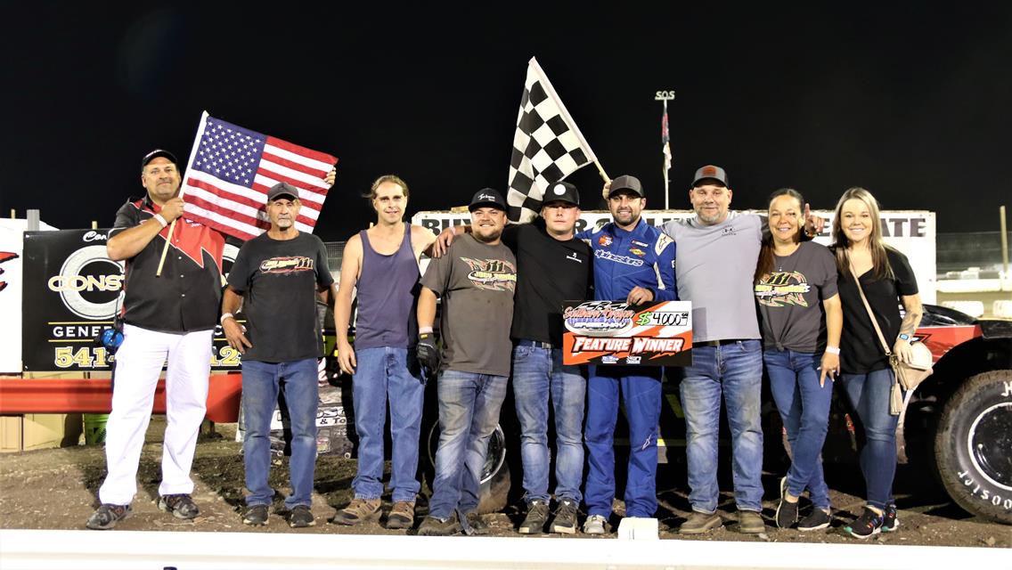 Tanner wins SOS Late Model finale; Dees wins title