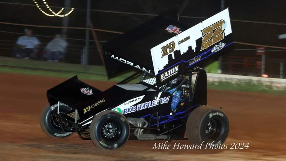 Rees Moran A Winner With The ASCS Elite Outlaw Sprint Series At Big O Speedway