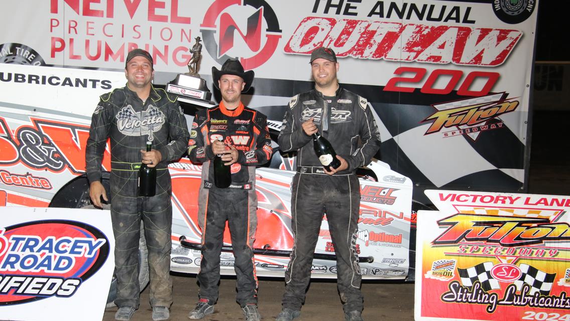 Williamson claims 38th Neivel Precision Plumbing Outlaw 200