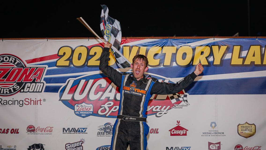 Lucas Oil Speedway Spotlight: Late Model win fulfills a long-time dream for B-Mod ace JC Morton