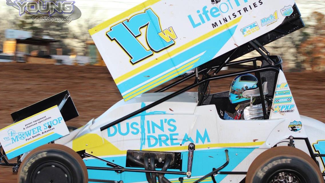 White Works to Overcome Tough Pill Draw During Lucas Oil ASCS National Tour Doubleheader