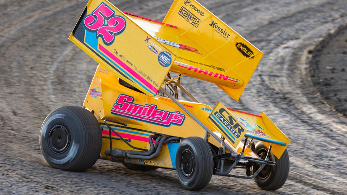Blake Hahn Charges To Best Career World of Outlaws Finish At Federated Auto Parts I-55 Raceway