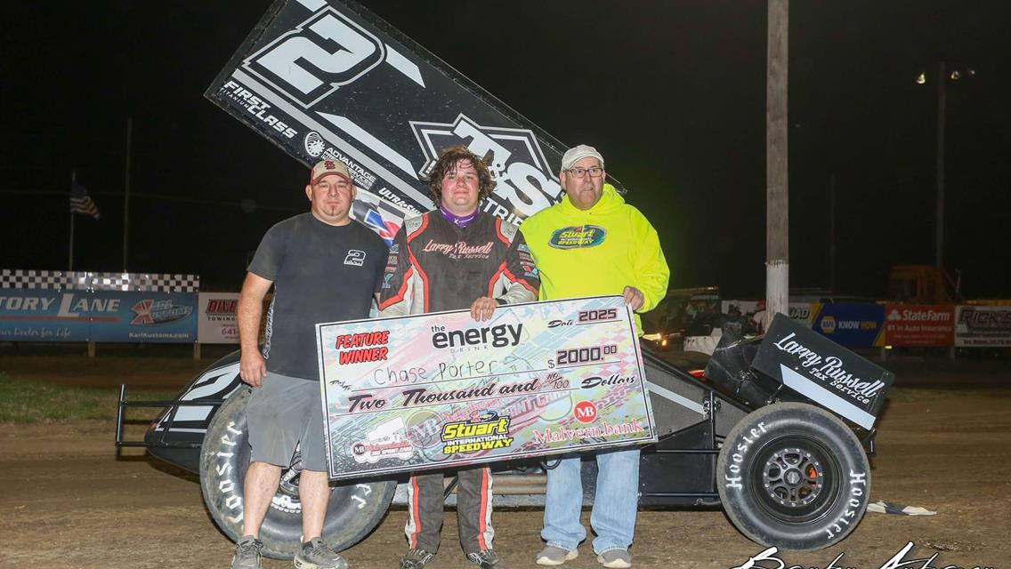 Porter takes season Opener at Stuart International Speedway