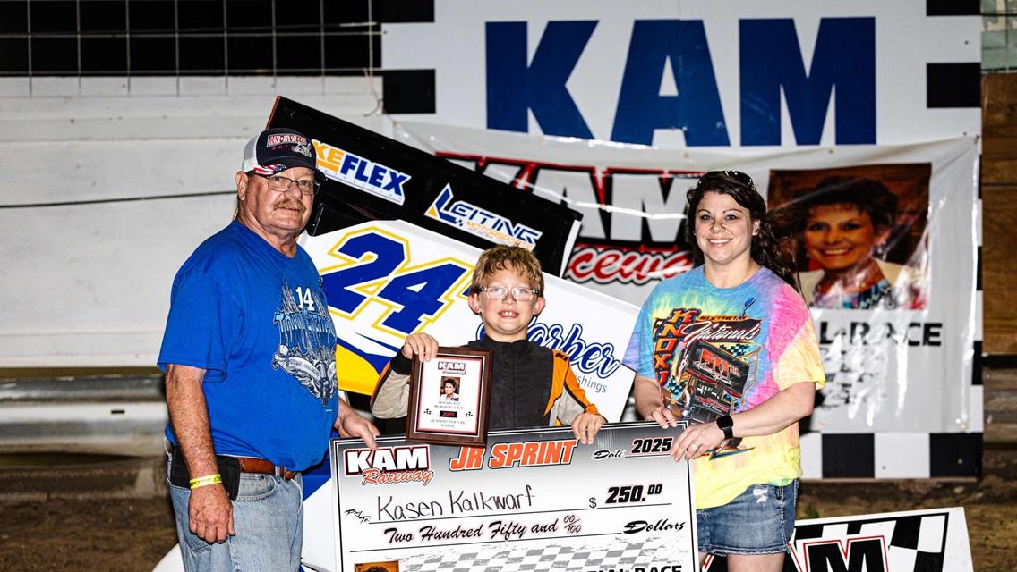 Weldon, Friesen, Shaid, and Kalkwarf Run to Deb Bruntz Memorial Victory at KAM Raceway!