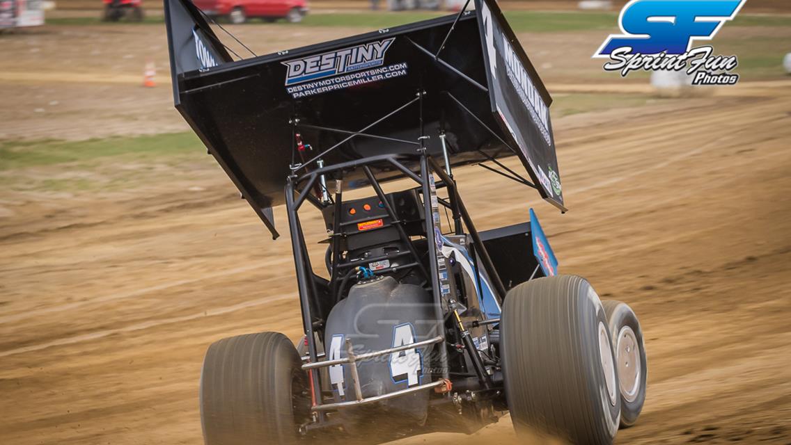 Parker Price-Miller and Destiny Motorsports 4th with ASCoC at Sharon Speedway