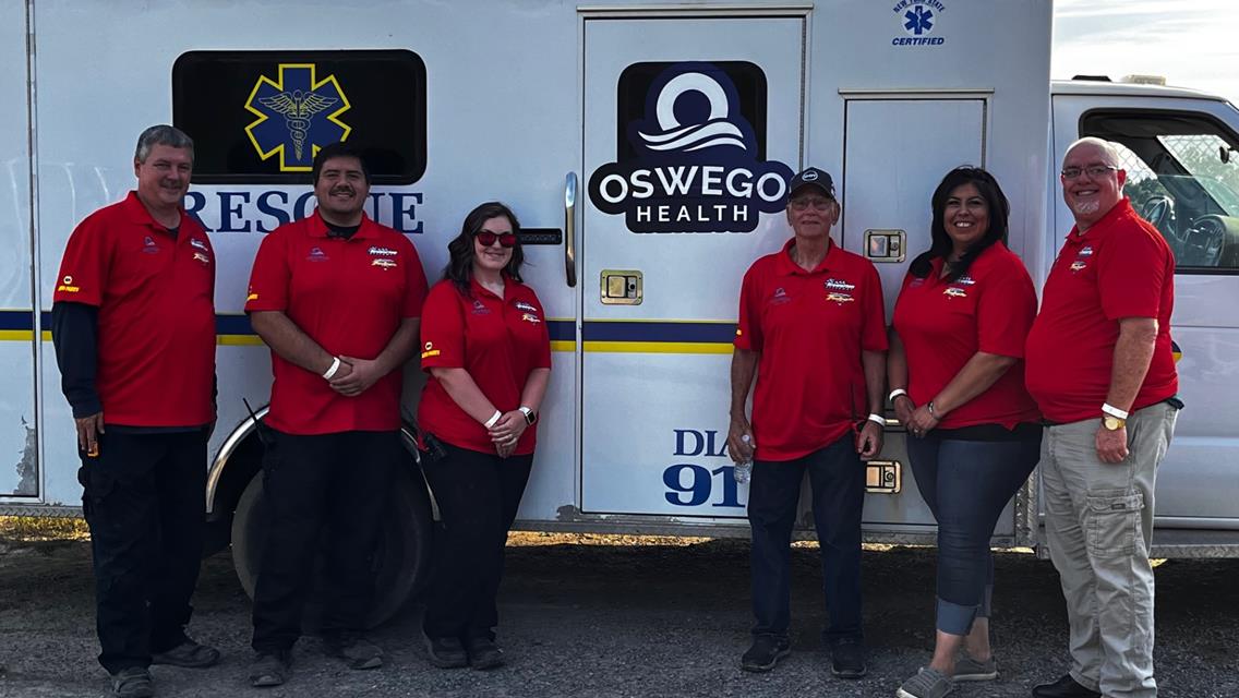 Oswego Health Expands Partnership with Fulton and Brewerton Speedways