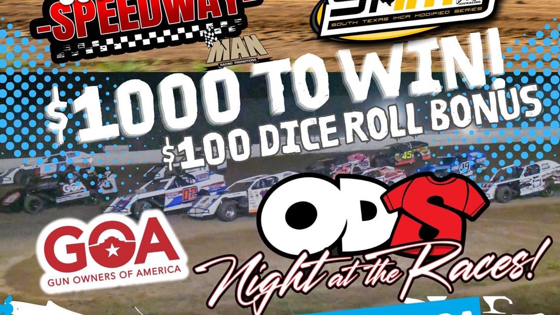 August 24, 2024 Race Day Schedule - On Demand Shirts Night at the Races!