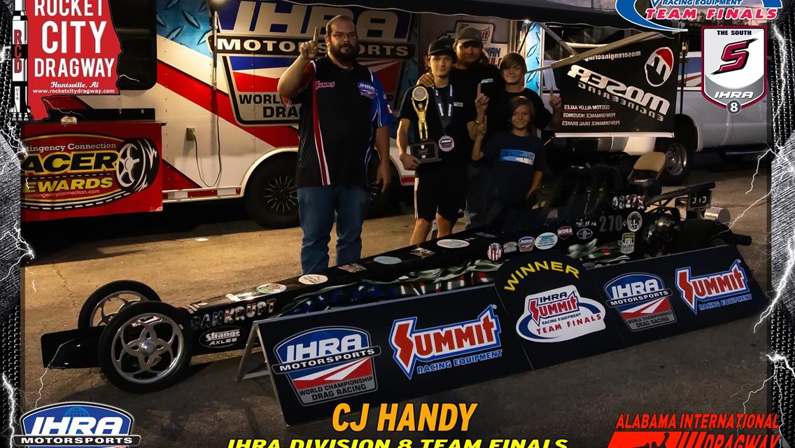 Knoxville Dragway Wins IHRA Division 8 Summit Team Finals Championship